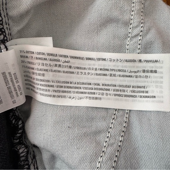 Abercrombie & Fitch Ultra High Rise Paperbag Mom Jeans Black Size 25/0 - Picture 9 of 10